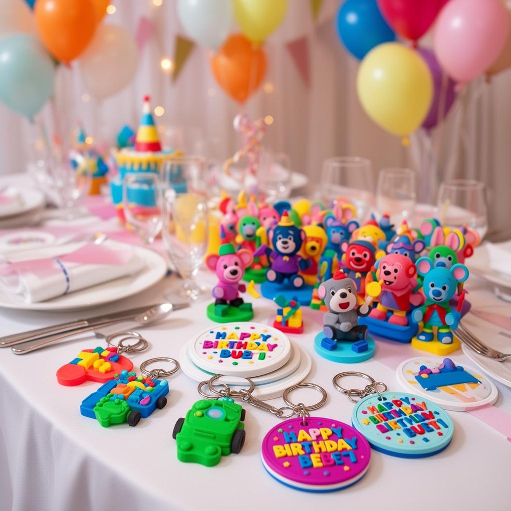 Lembrancinhas personalizadas para aniversários.